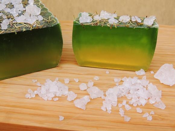 Sabonete Vegano Alecrim e Sal Grosso