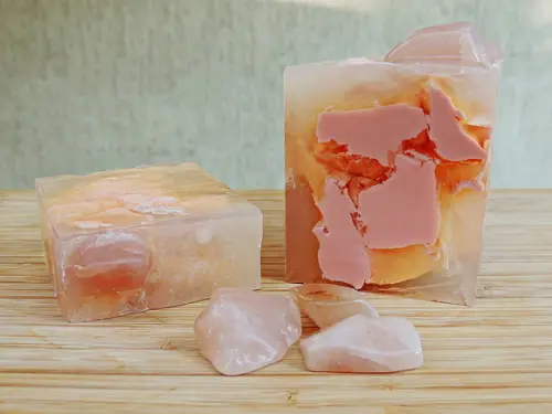 Barra Cristal Blend- Quartzo Goiaba