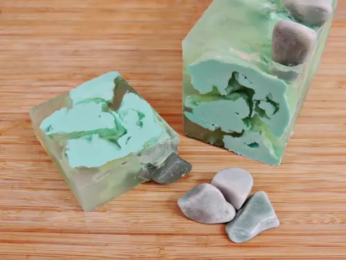 Barra Cristal Blend- Quartzo Verde