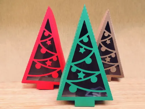 Caixa Árvore de Natal A1 - 6 Unidades