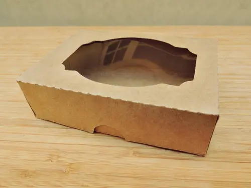 Caixa Brigadeiro - com Visor de Acetato - 6 Unidades