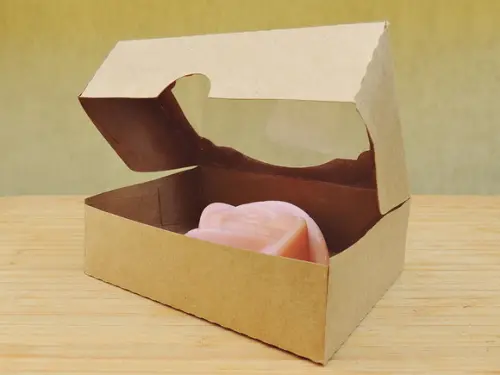 Caixa Brigadeiro - com Visor de Acetato - 6 Unidades