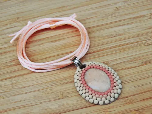 Colar Dragon Amazonita Rosa