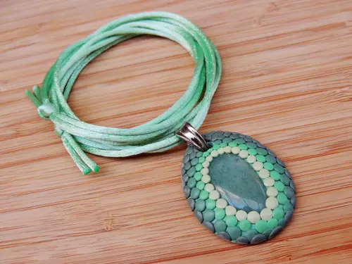 Colar Dragon Quartzo Verde