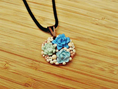 Colar Floral - 1a