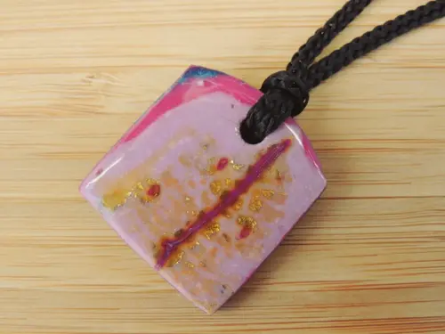 Colar Mokume Gane Árvore da Vida