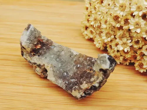 Drusa de Cristal em Base de Ágata - A46