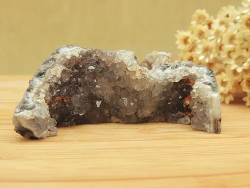 Drusa de Cristal em Base de Ágata - A46
