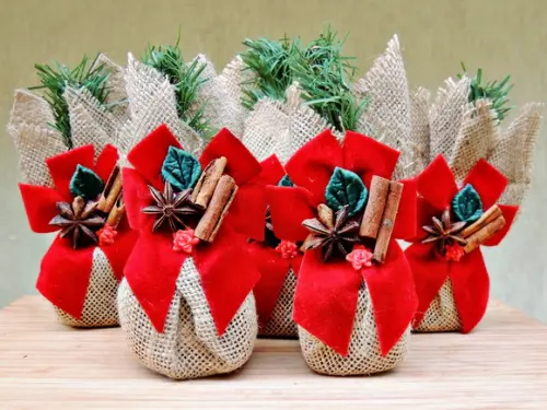Enfeites de Natal Exclusivos - Kit com 5 Unidades