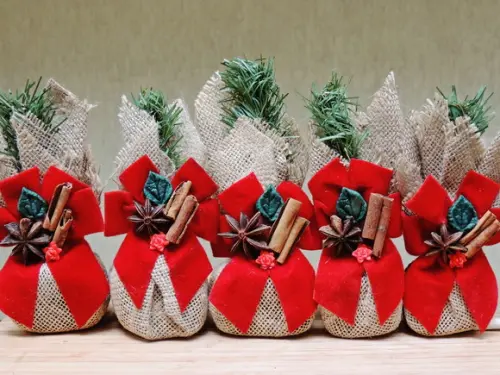 Enfeites de Natal Exclusivos - Kit com 5 Unidades