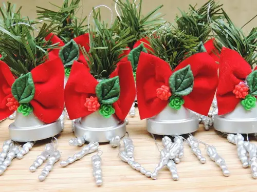Enfeites de Natal Exclusivos - Kit com 8 Unidades