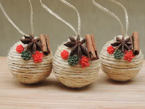 Enfeites de Natal Exclusivos - Kit com 9 Unidades