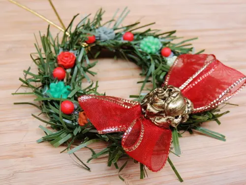 Enfeites de Natal Exclusivos - Mini Guirlandas - 8 Unidades
