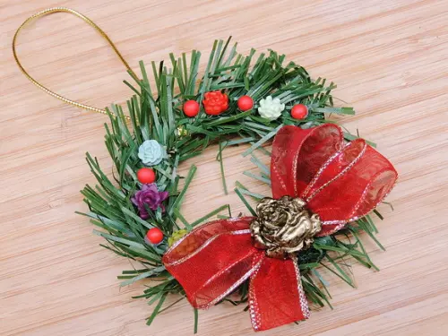 Enfeites de Natal Exclusivos - Mini Guirlandas - 8 Unidades