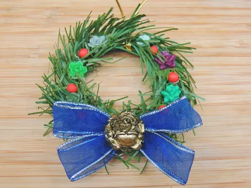 Enfeites de Natal Exclusivos - Mini Guirlandas - 8 Unidades