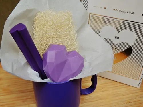 Kit Dia dos Namorados Roxo
