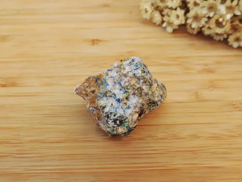 Pedra com Lápis Lazuli e Malaquita - 1 Unidade - A13
