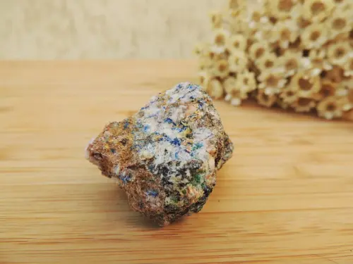 Pedra com Lápis Lazuli e Malaquita - 1 Unidade - A13