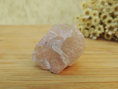 Quartzo Rosa Bruto - 1 Unidade - A31