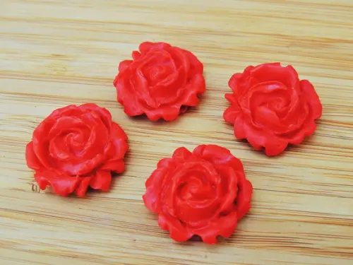 Rosa em Biscuit - 20 Unidades