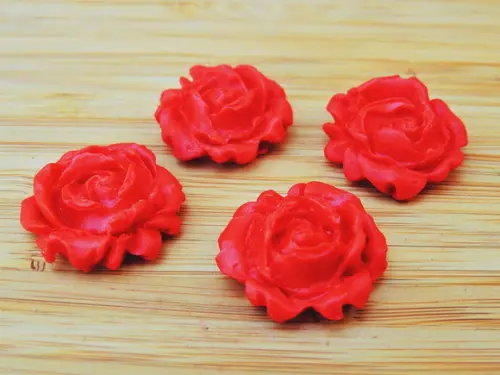 Rosa em Biscuit - 20 Unidades