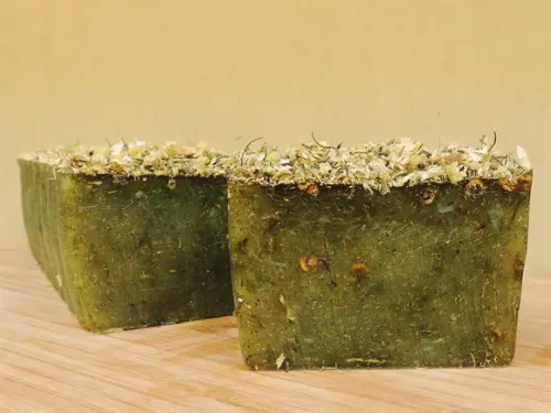 Sabonete fitoterápico Camomila e Argila Verde