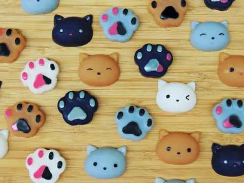 Sabonete Gatinho e Patinha de Gato Mini - 20 Unidades