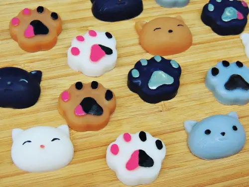 Sabonete Gatinho e Patinha de Gato Mini - 20 Unidades