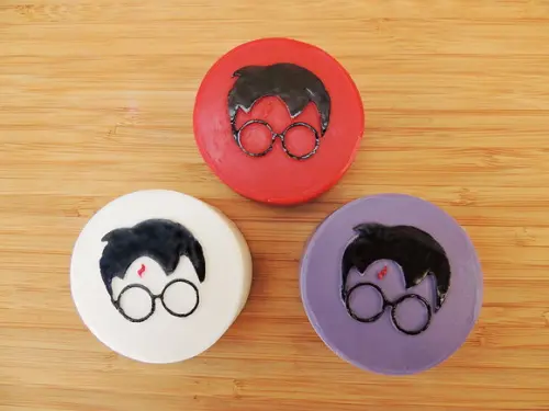 Sabonete Harry Potter Pintado à Mão - Duas Unidades