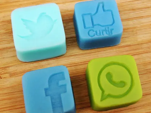 Sabonete Redes Sociais - 4 Kits