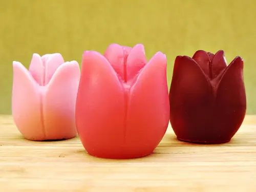 Sabonete Tulipa Grande - 3 Unidades