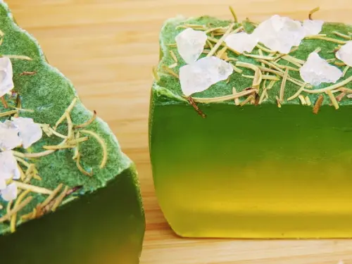 Sabonete Vegano Alecrim e Sal Grosso