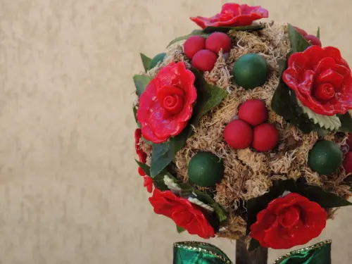Topiaria Rosas Natal
