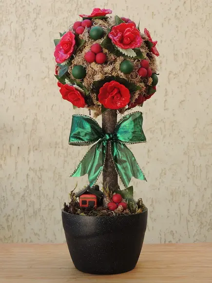 Topiaria Rosas Natal