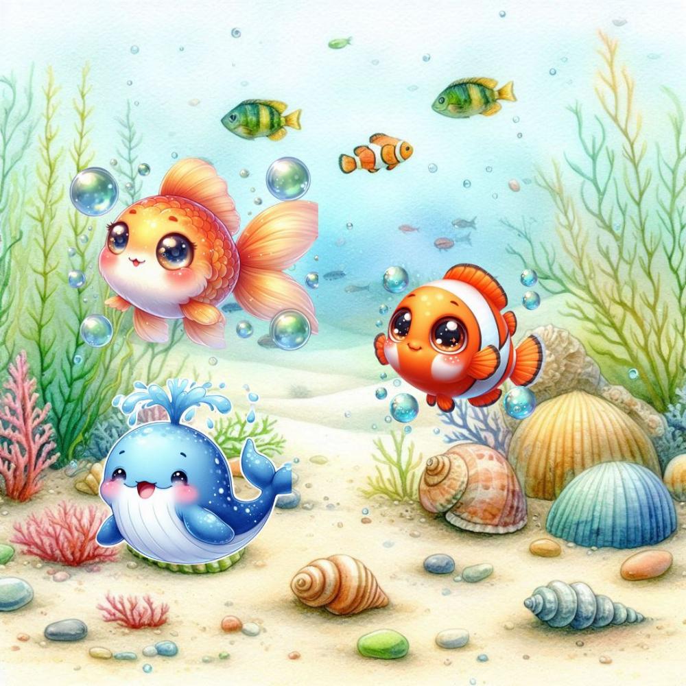 Kit Digital Animais Marinhos