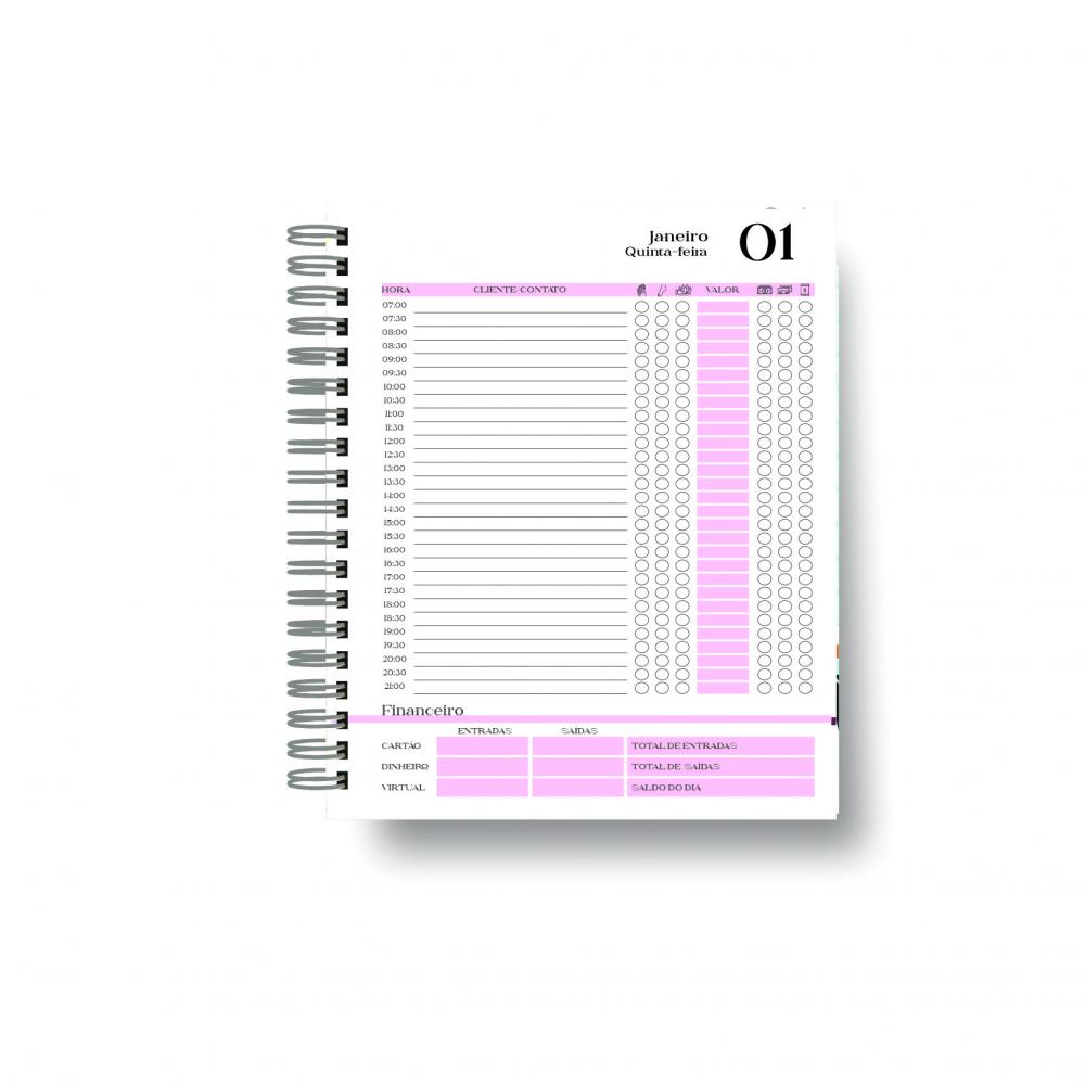 Agenda Agendamento Manicure -2026