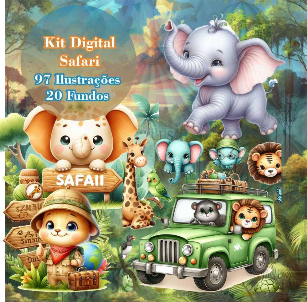 Kit Digital Safari! Envio Imediato.