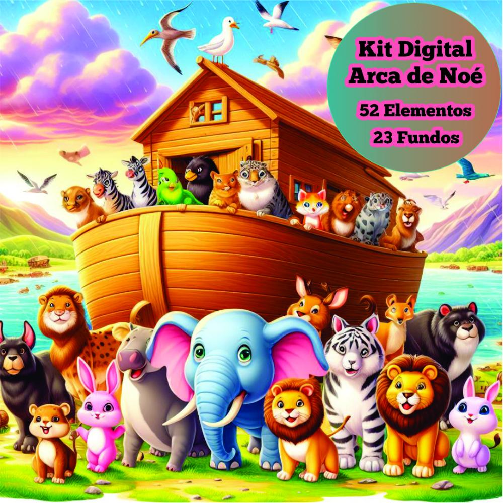 Kit Digital Arca de Noé - Edição Especial Envio Imediato.