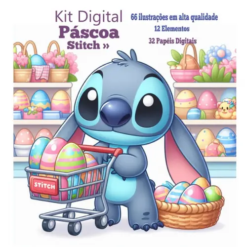Kit Páscoa Lillo&StitchEnvio Imediato.