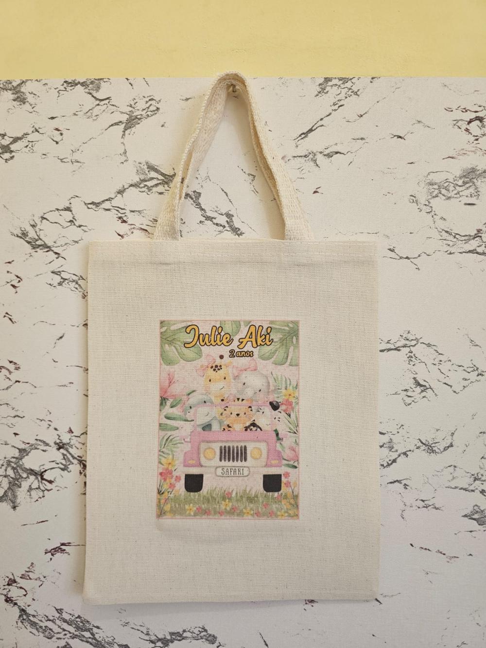 Sacolas Ecobags Personalizadas 20x25 Algodão cru