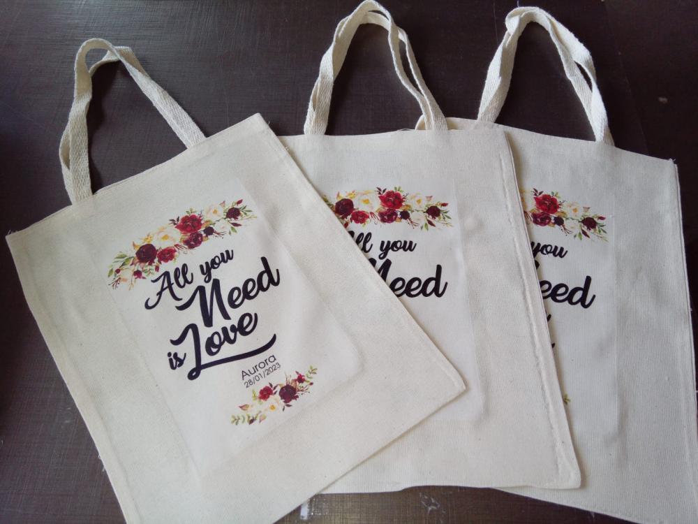 Sacolas Ecobags Personalizadas 24x30 Algodão Cru