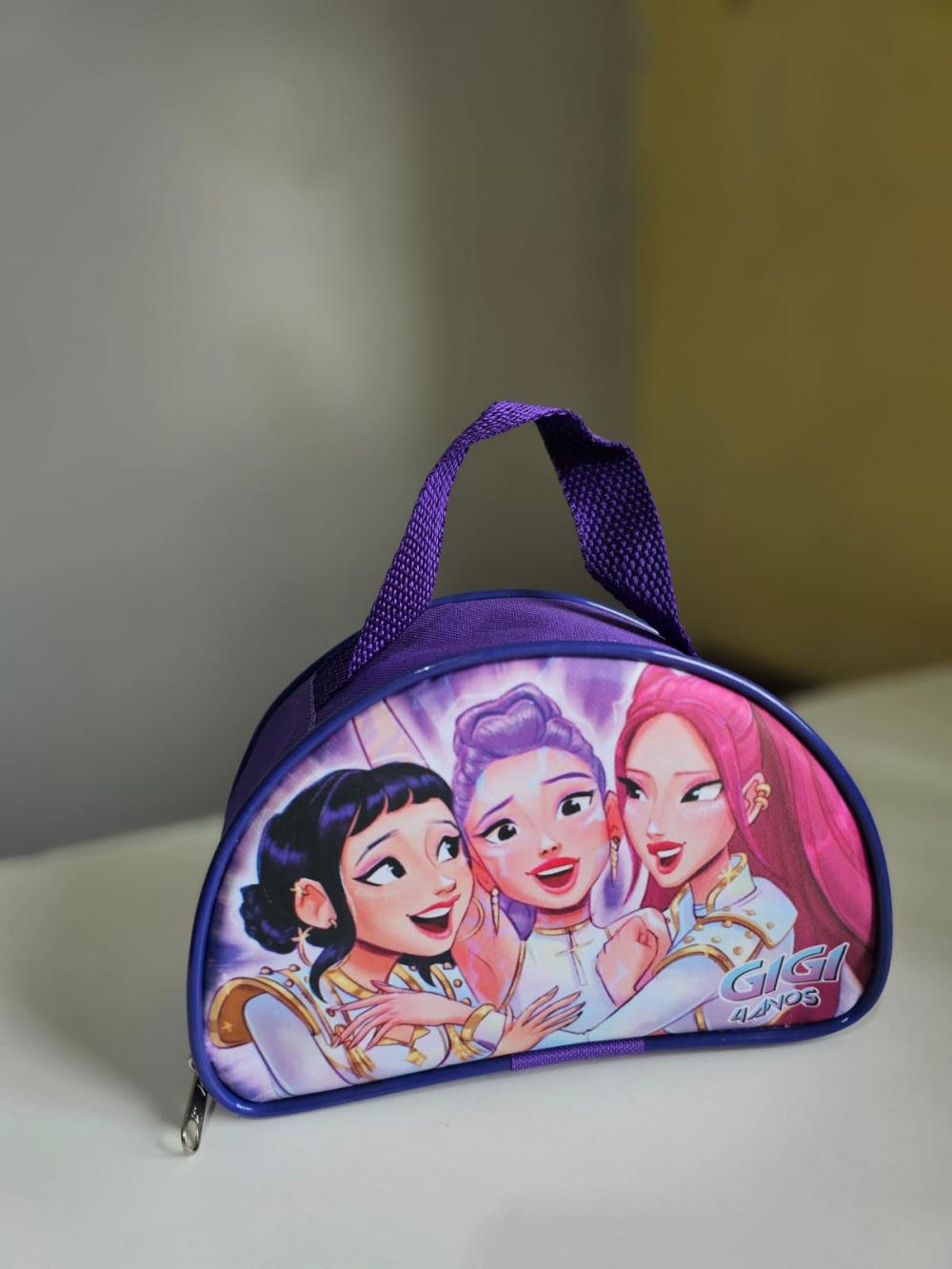 Necessaire Meia Lua Personalizada para Festas Nylon