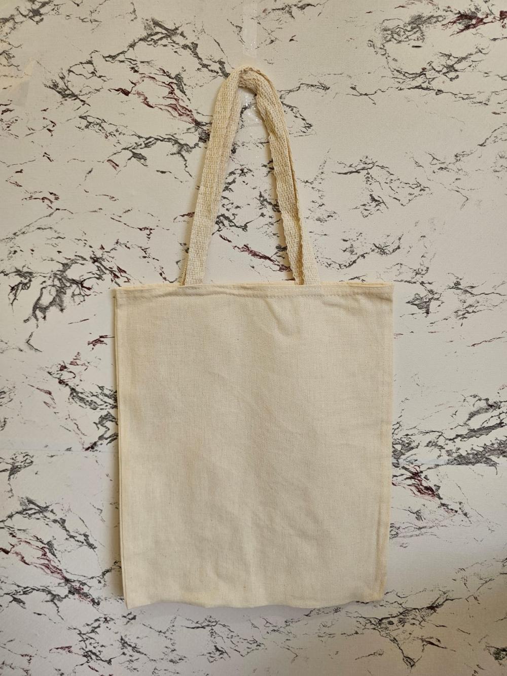 Sacola Ecobag Algodão cru 24x30 sem personalização