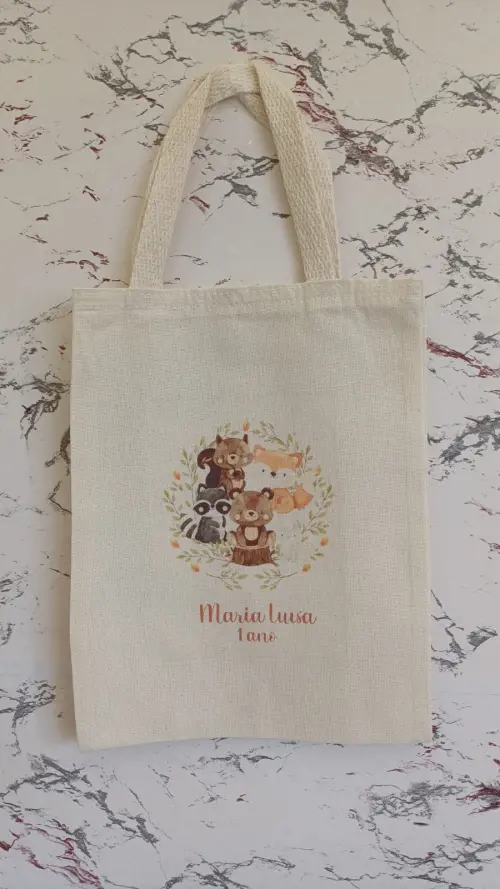 Sacolas Ecobags Personalizadas 20x25 Algodão cru