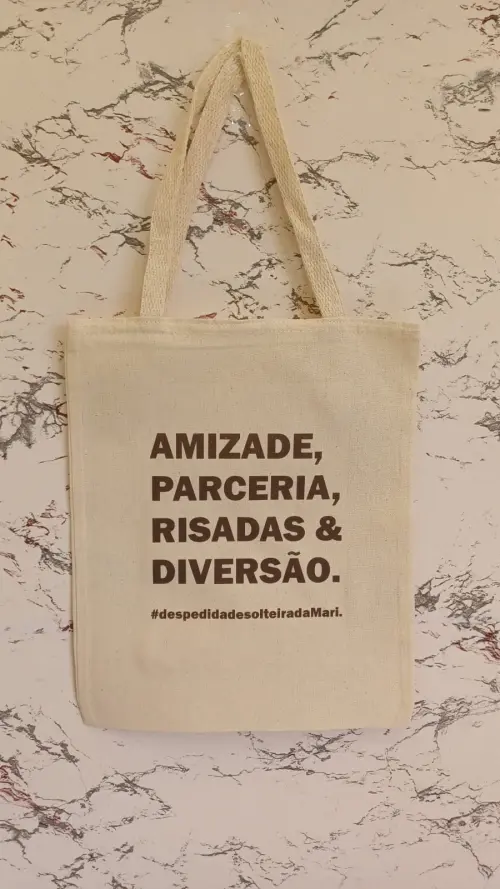 Sacolas Ecobags Personalizadas 24x30 Algodão Cru