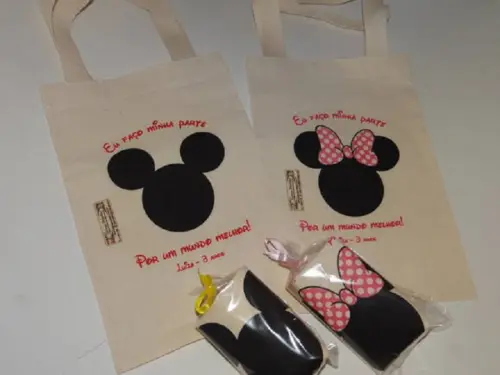 Sacolas Ecobags 15x20 Personalizadas Algodão Cru