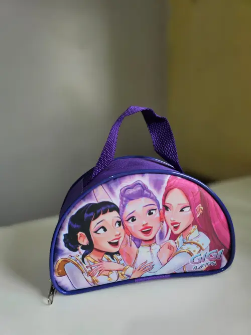 Necessaire Meia Lua Personalizada para Festas Nylon