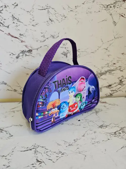 Necessaire Meia Lua Personalizada para Festas Nylon