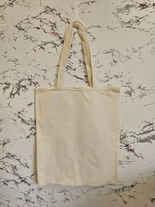 Sacola Ecobag Algodão cru 24x30 sem personalização