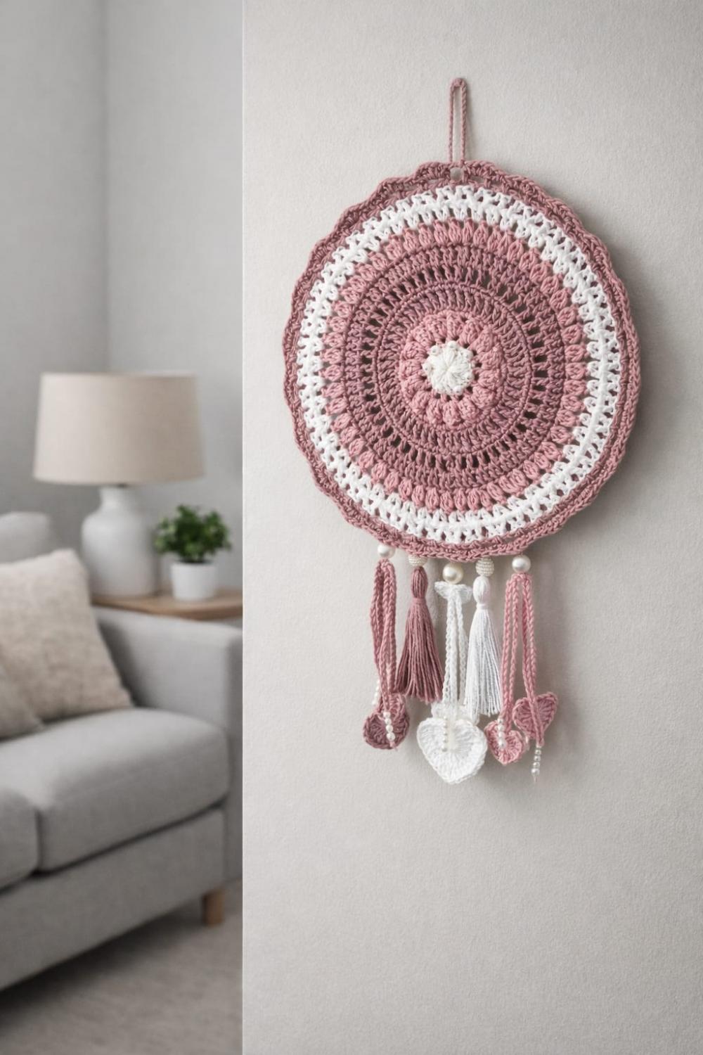 Mandala em crochê